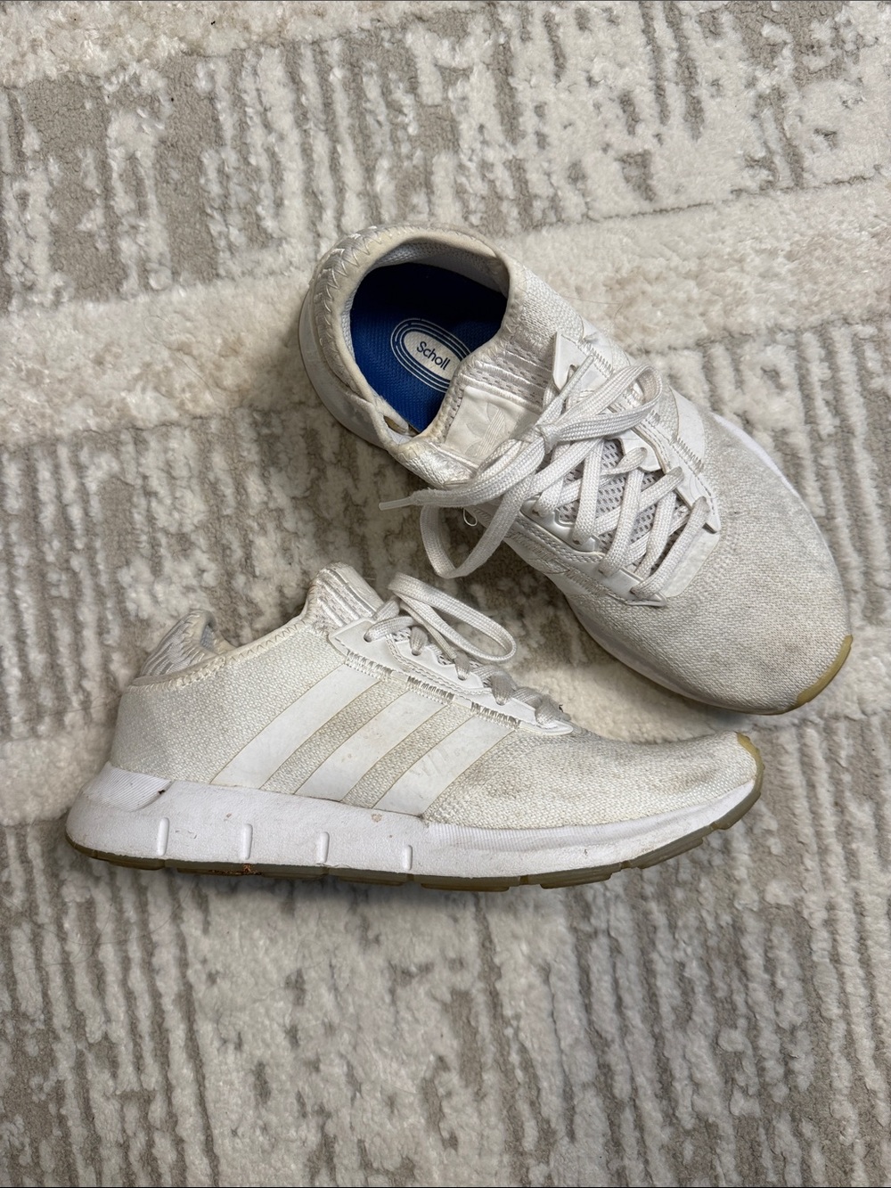 Adidas Swift Run Women's Running Shoes - White - Size 8